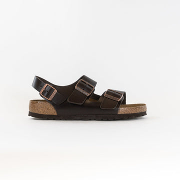 Milano Soft-Fußbett (Unisex) - Braunes Amalfi-Leder