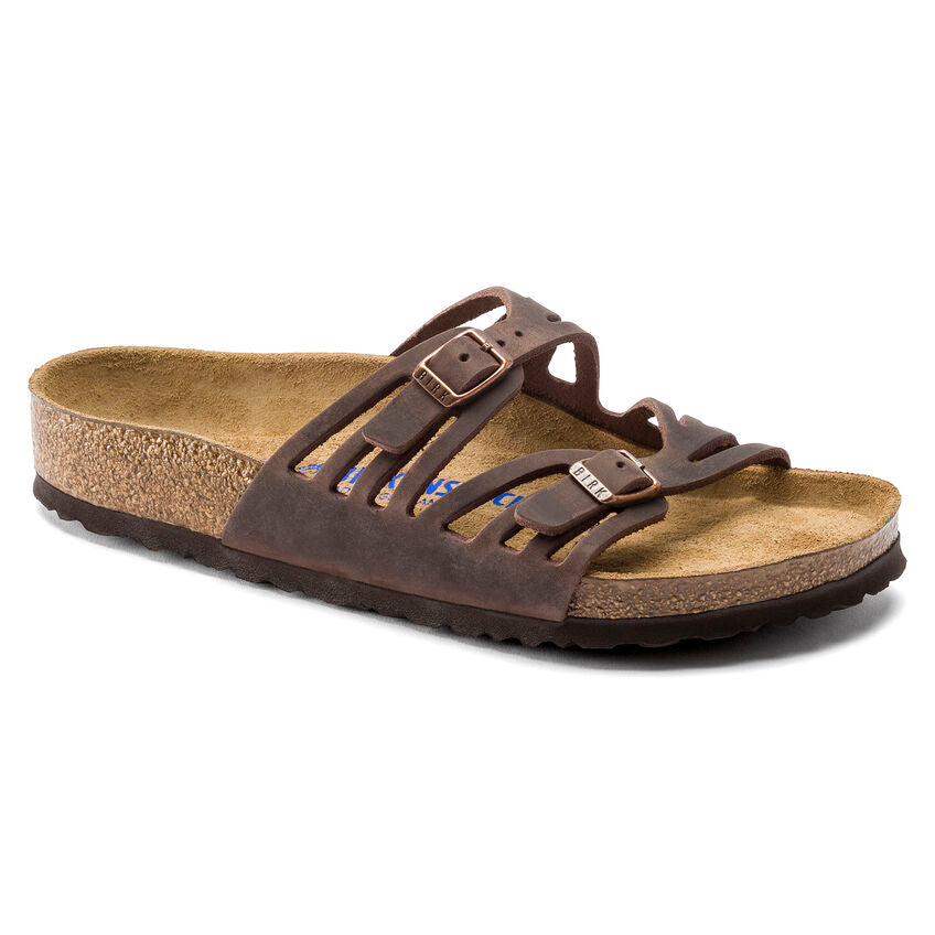 Granada Soft-Fußbett (Damen) - Habana Geöltes Leder