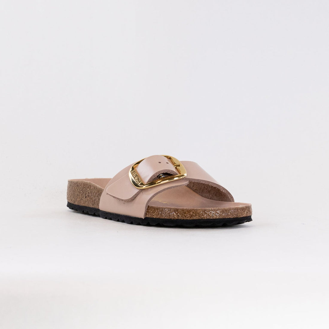 Madrid Big Buckle (Damen) - Hochglanz Neues Beige