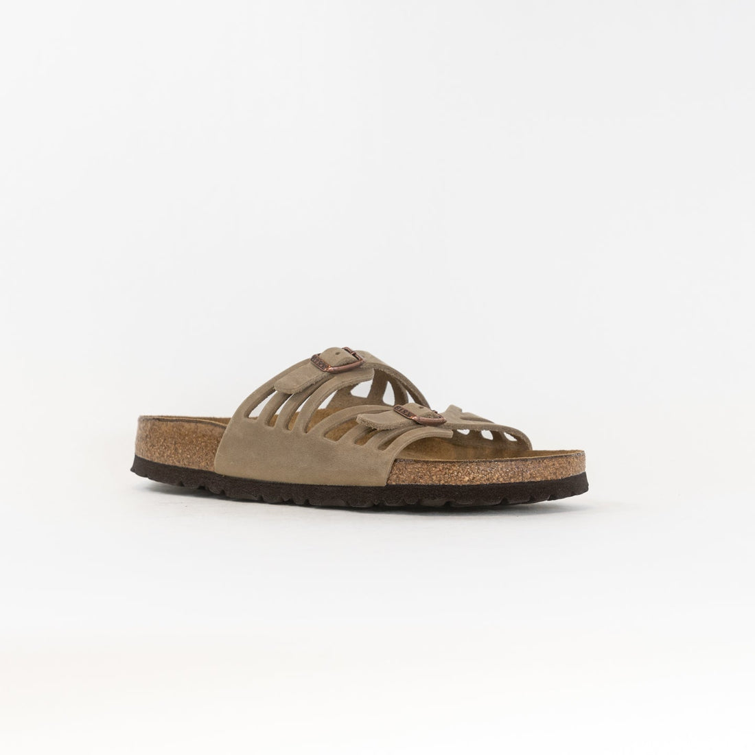 Granada Soft-Fußbett (Damen) - Tabak Geöltes Leder
