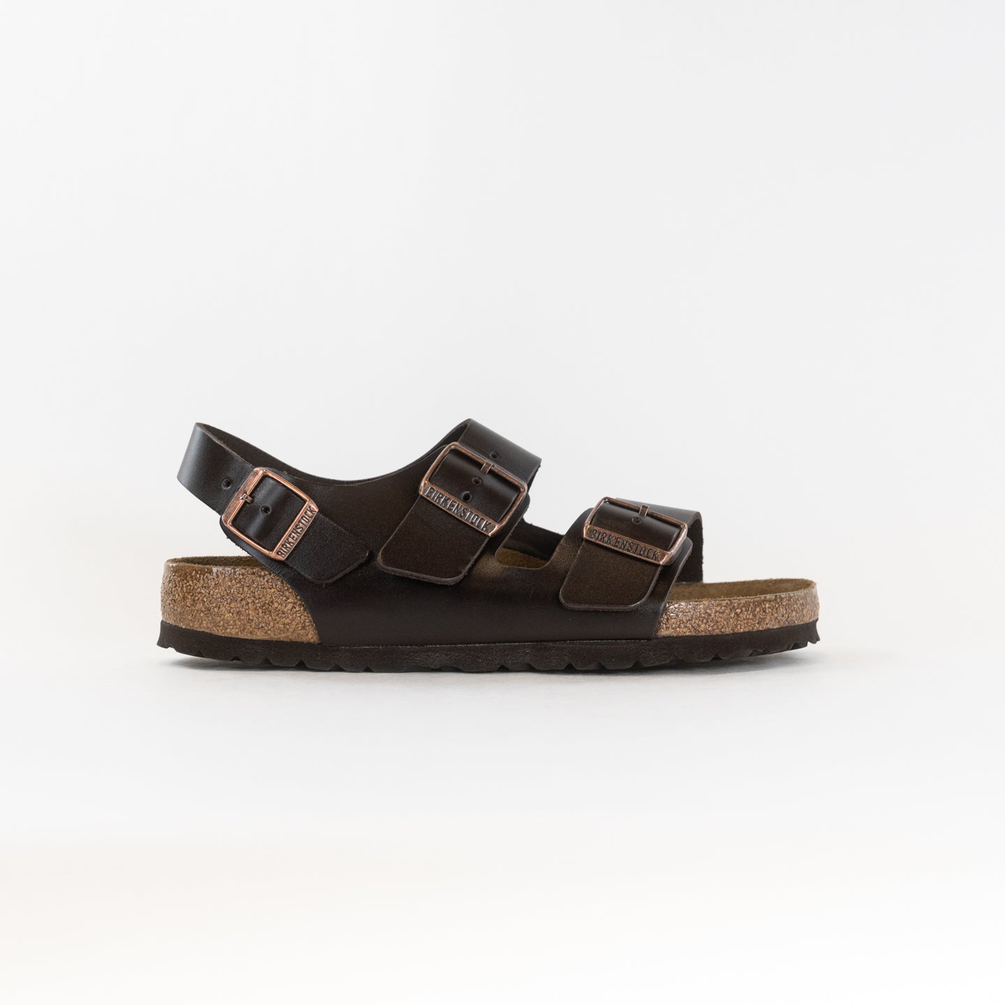 Milano Soft-Fußbett (Unisex) - Braunes Amalfi-Leder