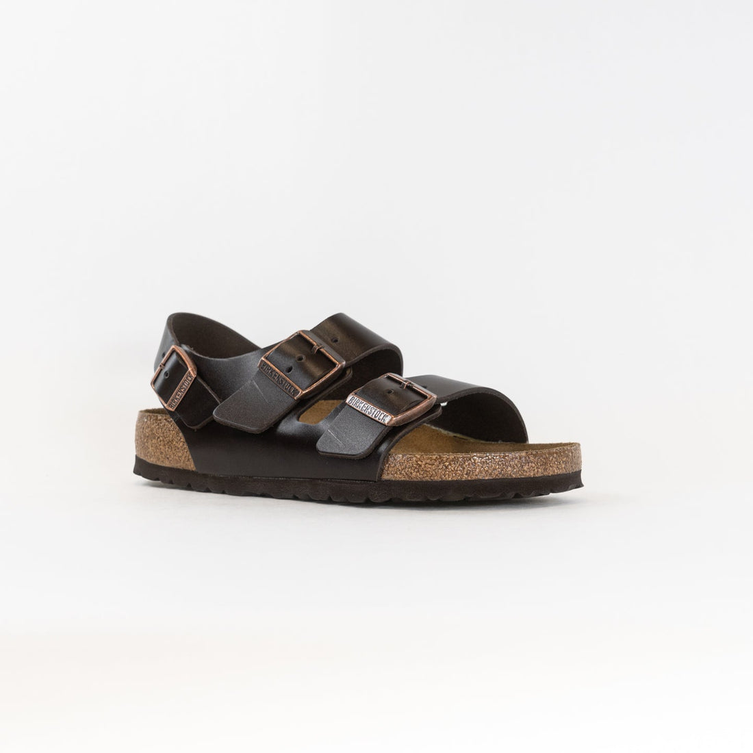 Milano Soft-Fußbett (Unisex) - Braunes Amalfi-Leder